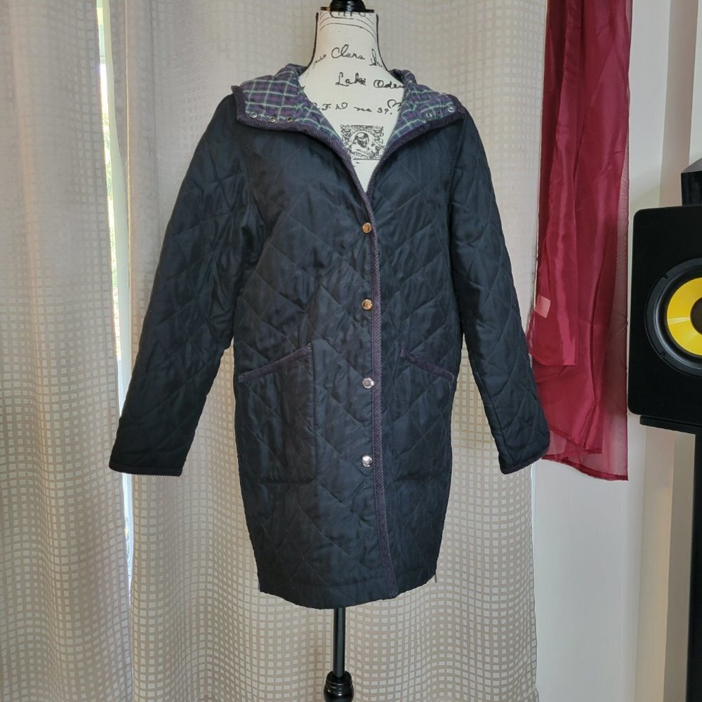Lauren Jeans Co. Quilted Mid-Length Jacket - Size PM - Picture 14 of 14